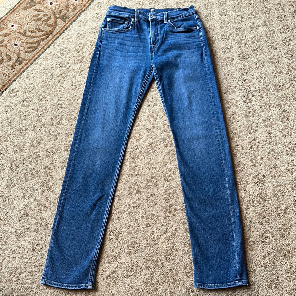 7 For All Mankind “Paxtyn” jeans.